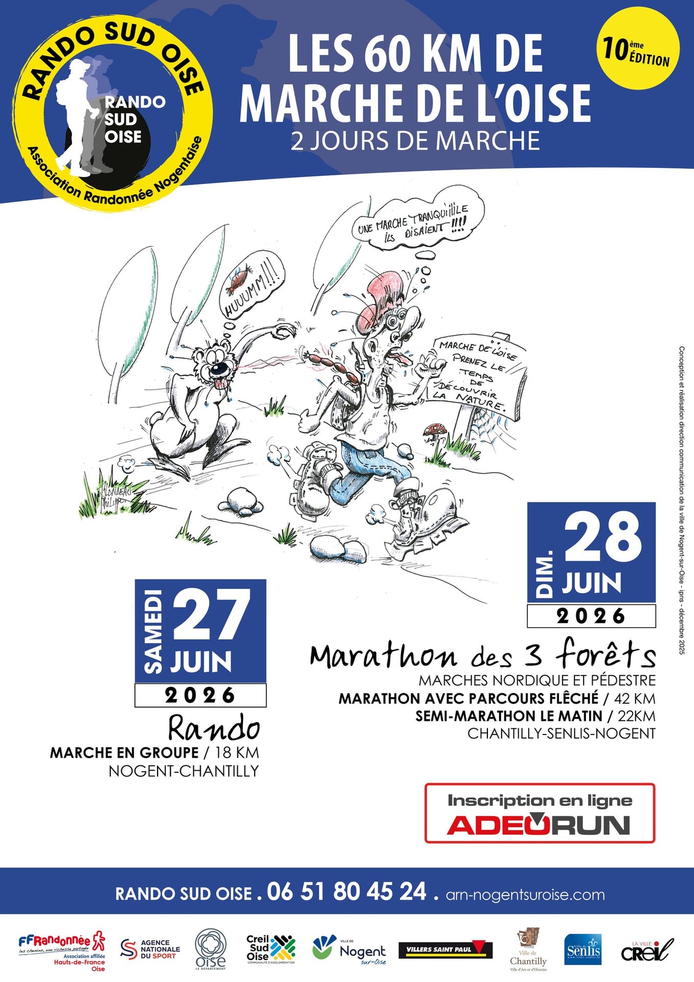 Randonnée | 60km de l'Oise_Marathon des trois forêts