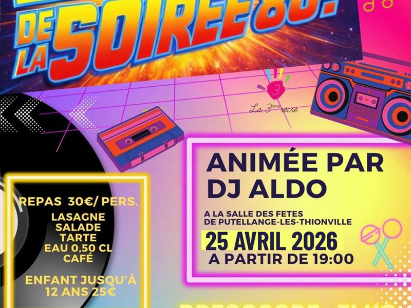 Soirée Fluo années 80