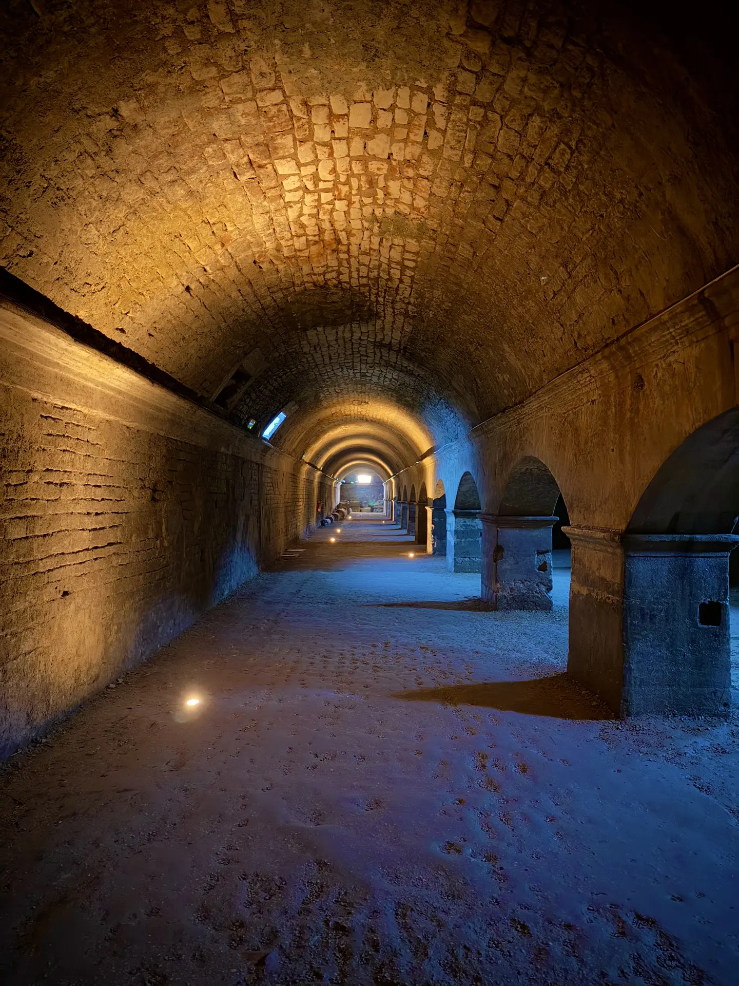 Visite immersive des cryptoportiques