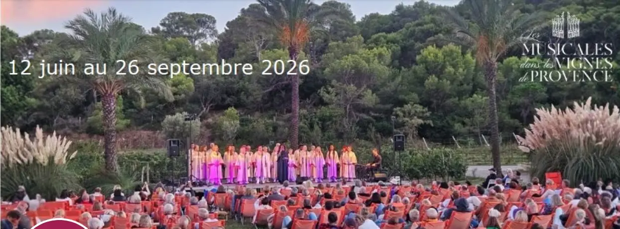Les Musicales dans les Vignes de Provence : Gospel Traditionnel et Négro Spirituals au Château de Sannes