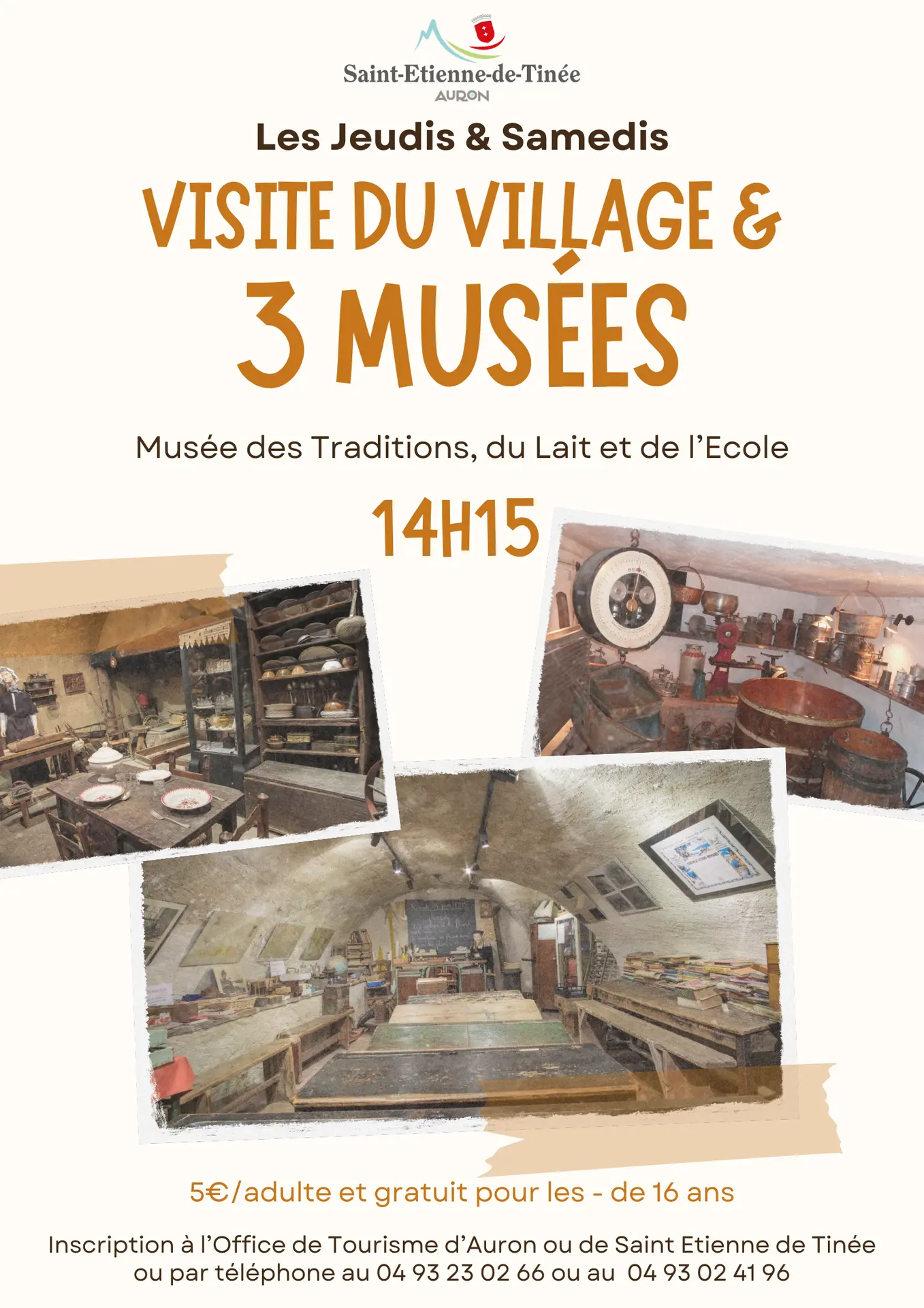 Visite guidée du village de Saint Étienne de Tinée et ses musées
