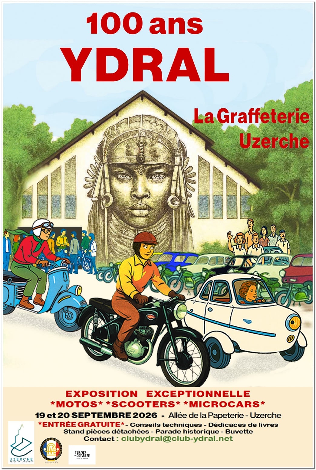 Centenaire des moteurs Ydral : "100 ans YDRAL"