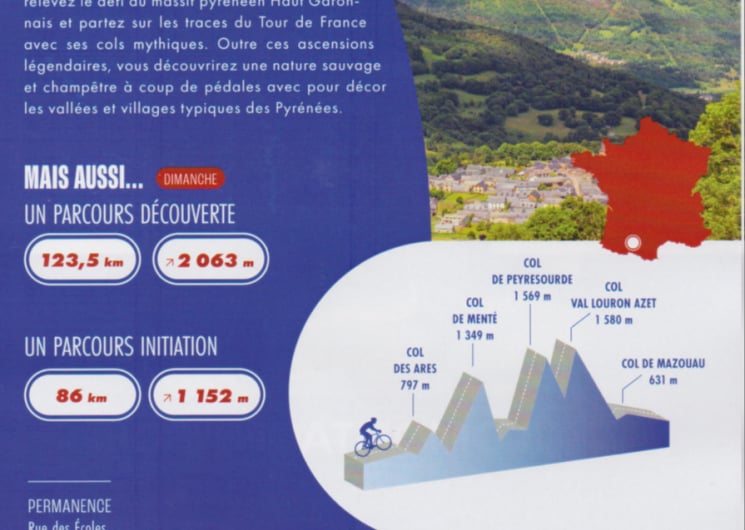 CYCLOMONTAGNARDE DU MASSIF PYRÉNÉEN