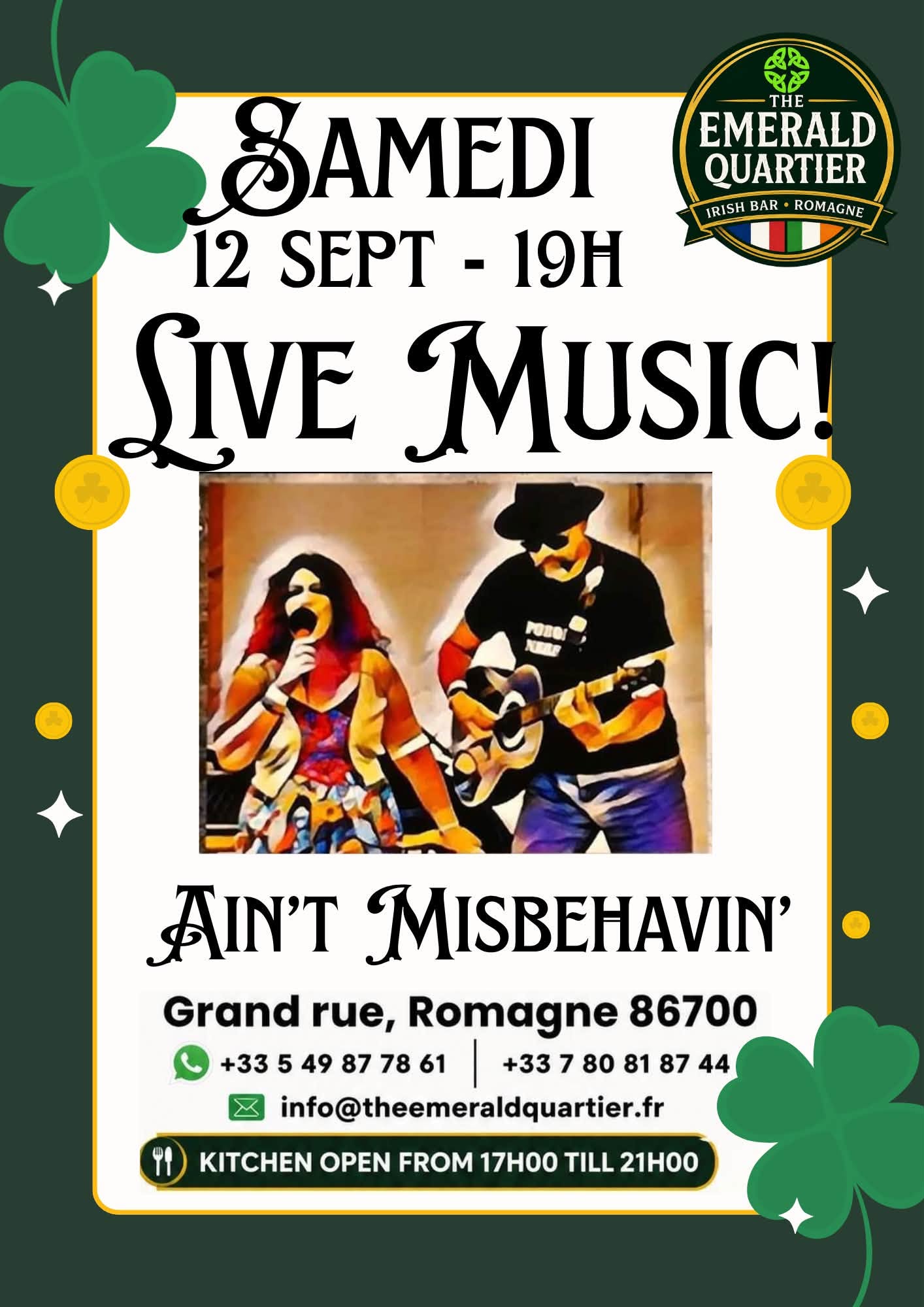 Live Music : Aint Misbehavin'