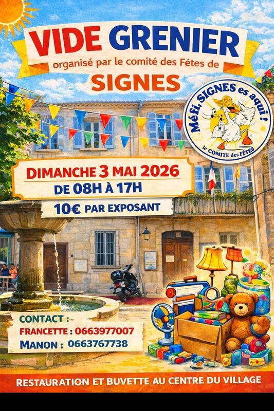 Vide grenier du comité des fêtes