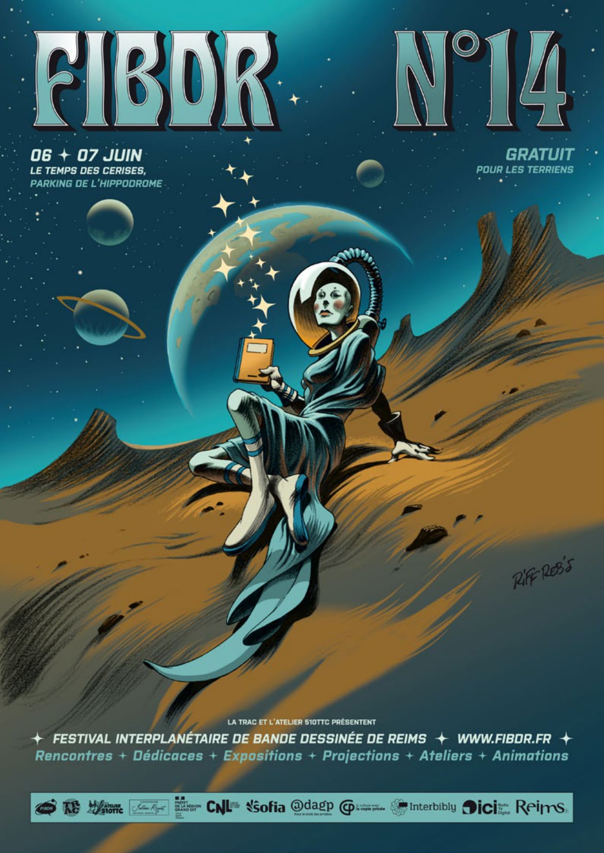 Festival Interplanétaire de Bande Dessinée de Reims#14