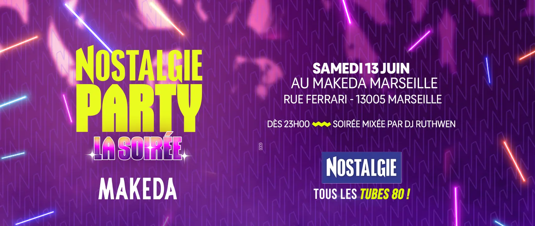 Nostalgie Party W/ Dj Dom Trbs & Dj Ruthwen