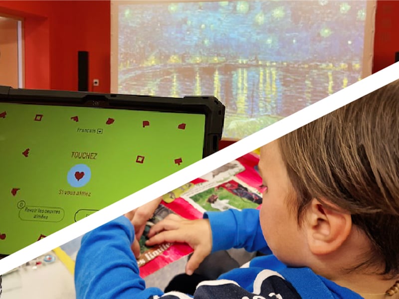 Atelier de la Microfolie « Canal’Art : créons ensemble ! »