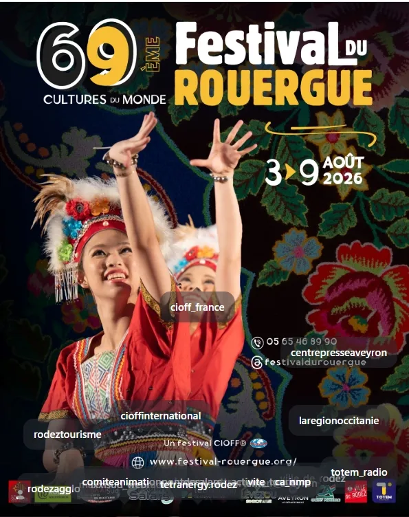 69e édition du Festival du Rouergue – Cultures du monde
