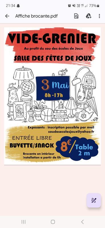 Brocante du sou des écoles