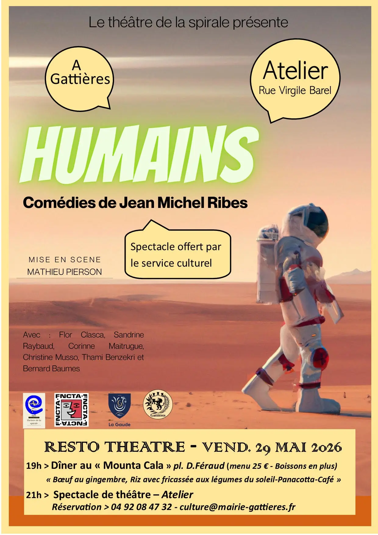 Resto Théâtre - Humains
