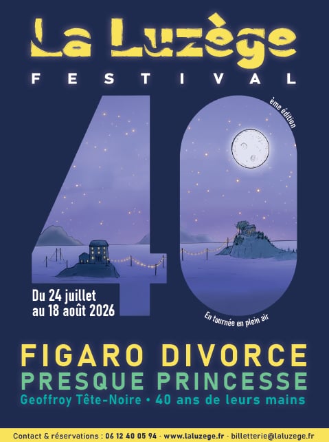 Spectacle Le Chat et la Tempête "Geoffroy Tête Noire" 40 ans de leurs mains