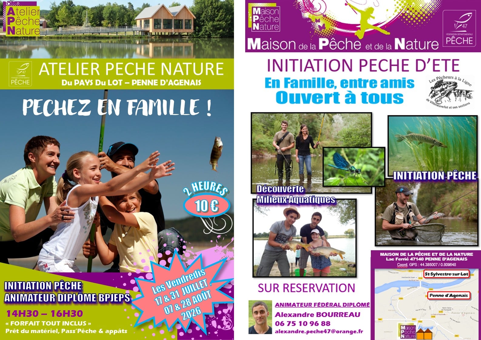 Atelier pêche nature