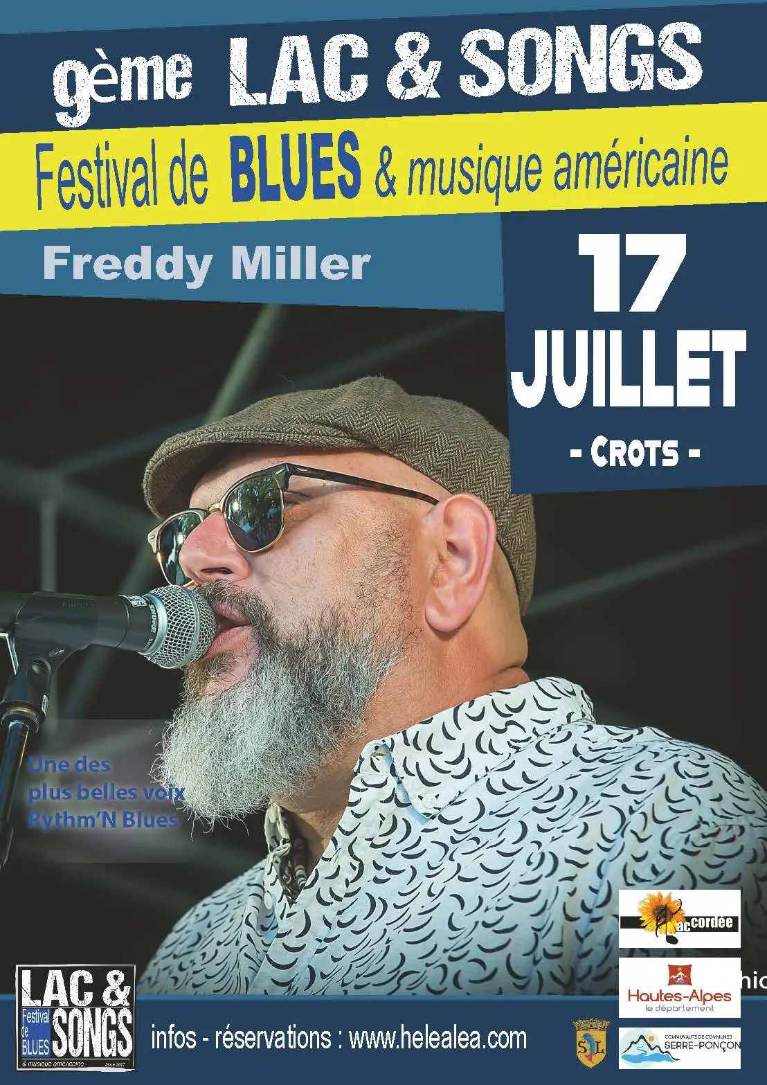 Freddy Miller Band, 9è édition "Lac & Songs" Festival de Blues et musique américaine