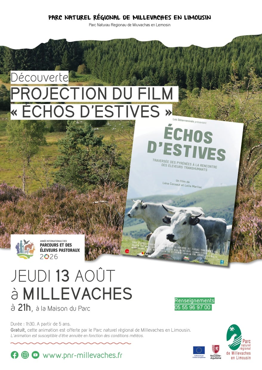 Projection du film "Echos d'estives"