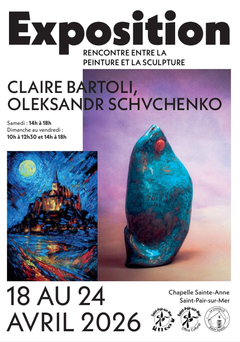 Exposition de Claire BARTOLI & Oleksandr SCHVCHENKO