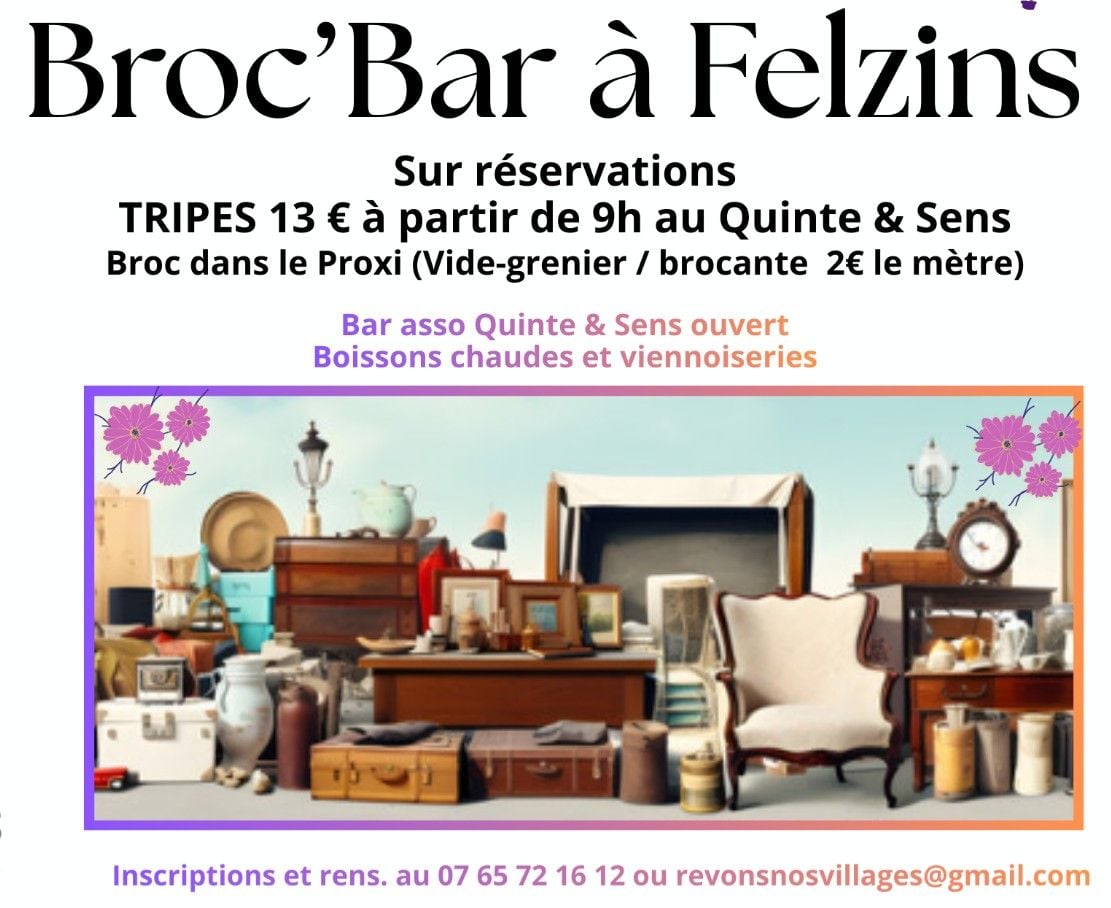 Broc'bar à Felzins