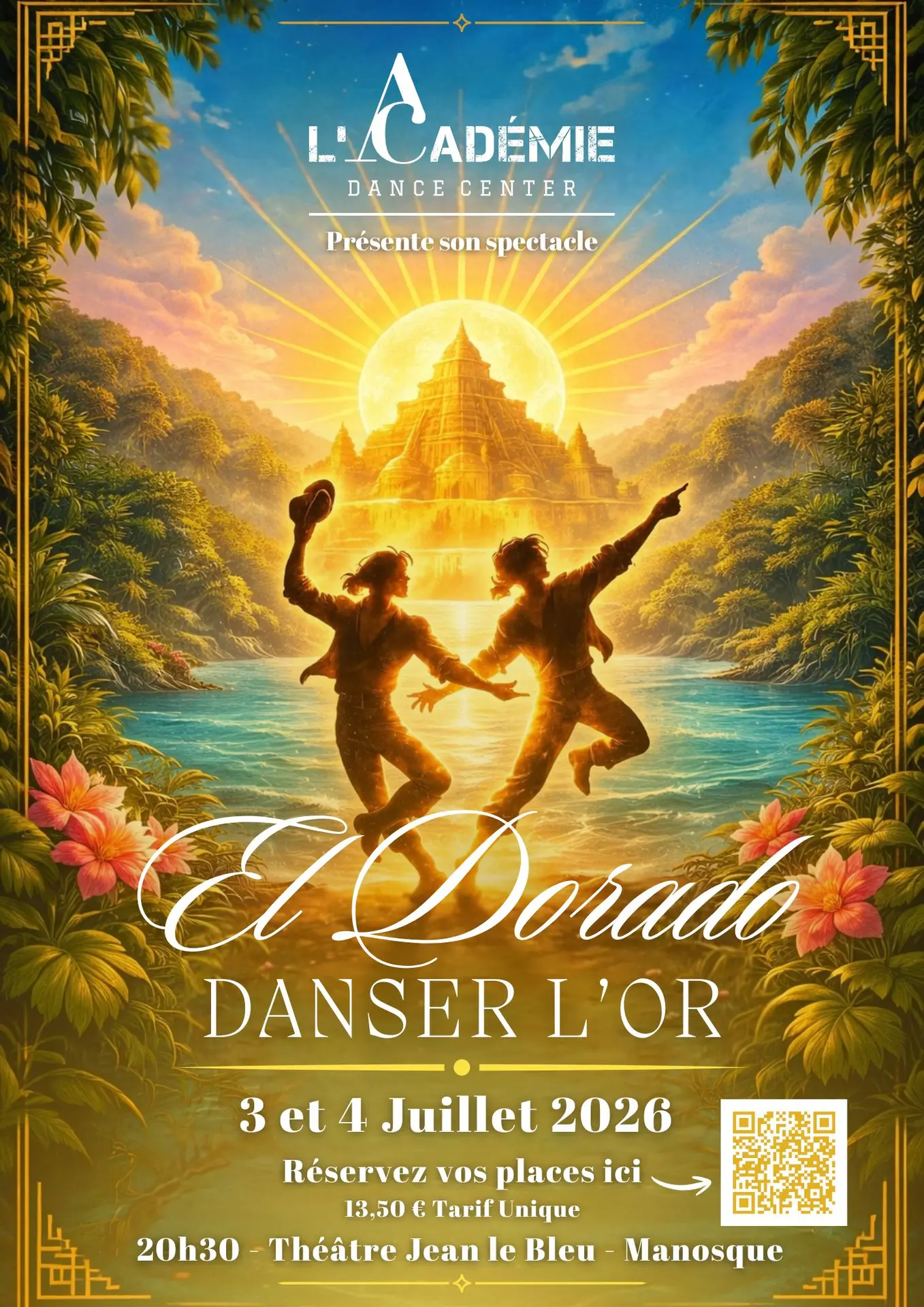 Spectacle de danse "El Dorado, Danser L'Or"