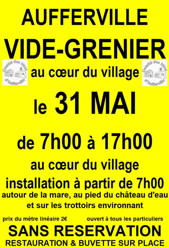 Vide greniers de printemps