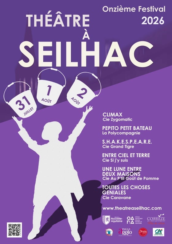 Festival Théâtre à Seilhac - Spectacle :  Entre ciel et terre