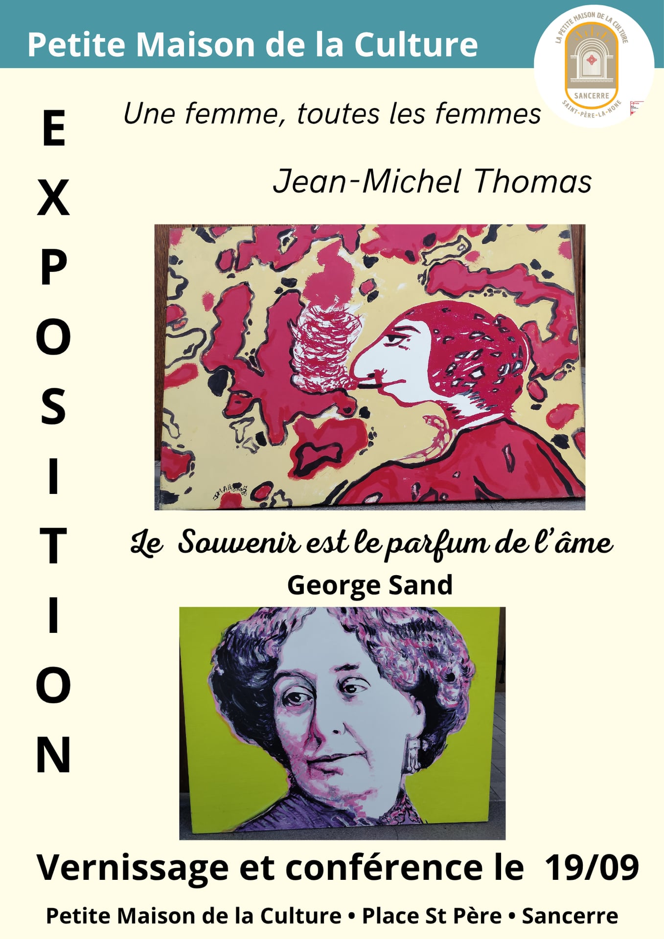 Vernissage et conférence de l'expostion "Une femme, toutes femmes" de Jean-Michel Thomas