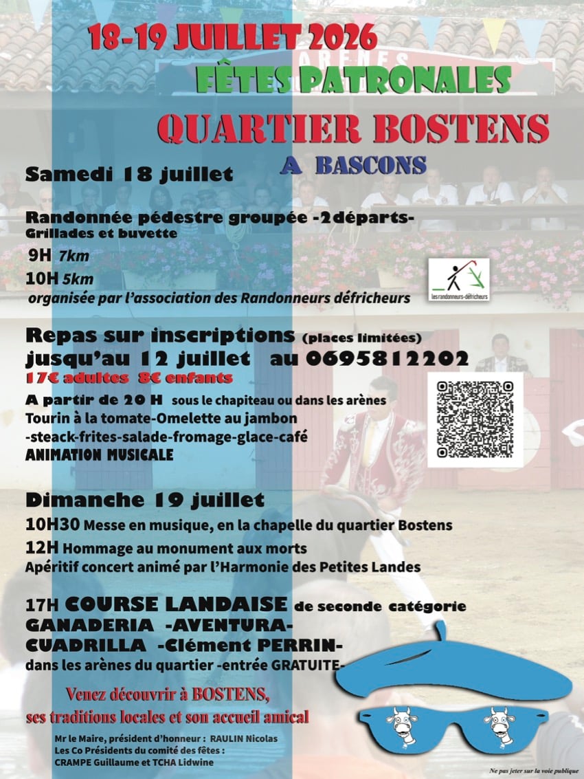Fêtes patronales du quartier de Bostens