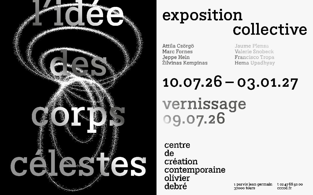 Vernissage · lidée des corps célestes
