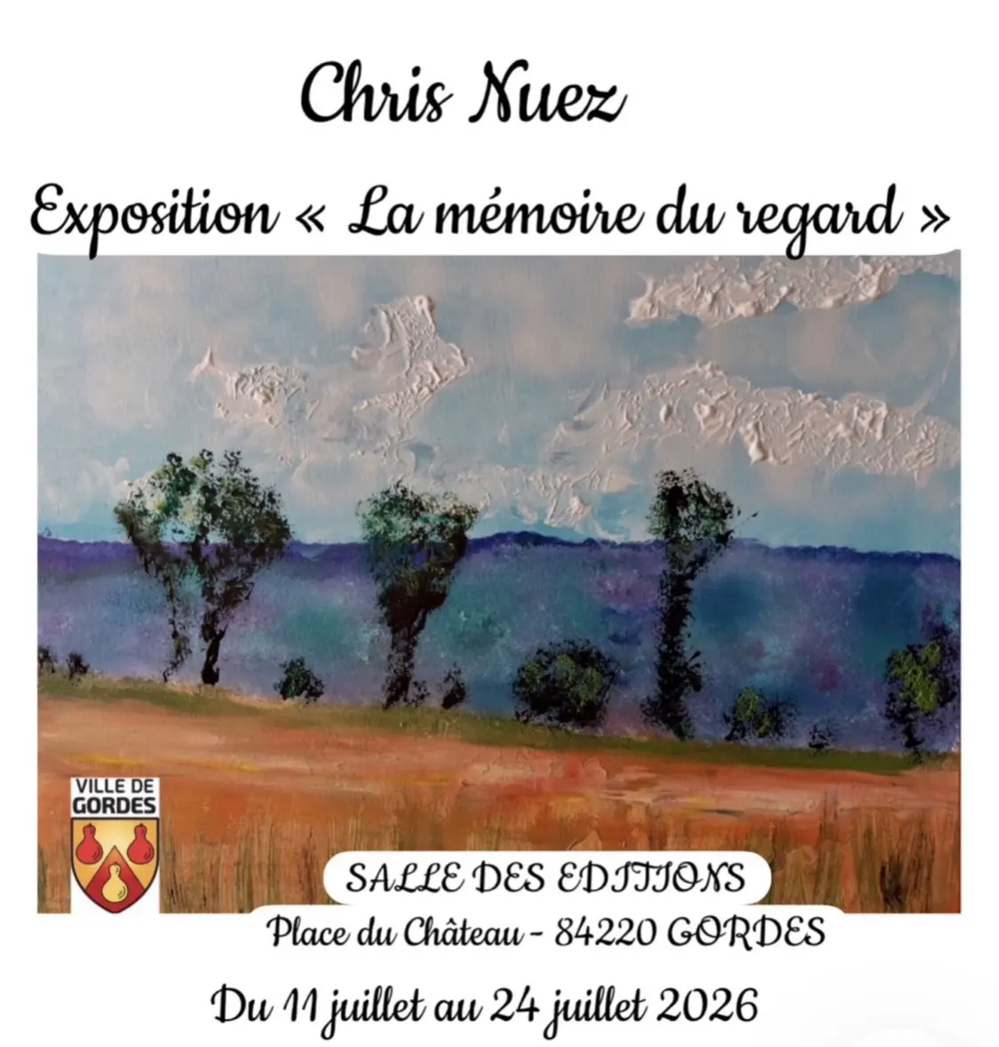 Exposition « La mémoire du regard »