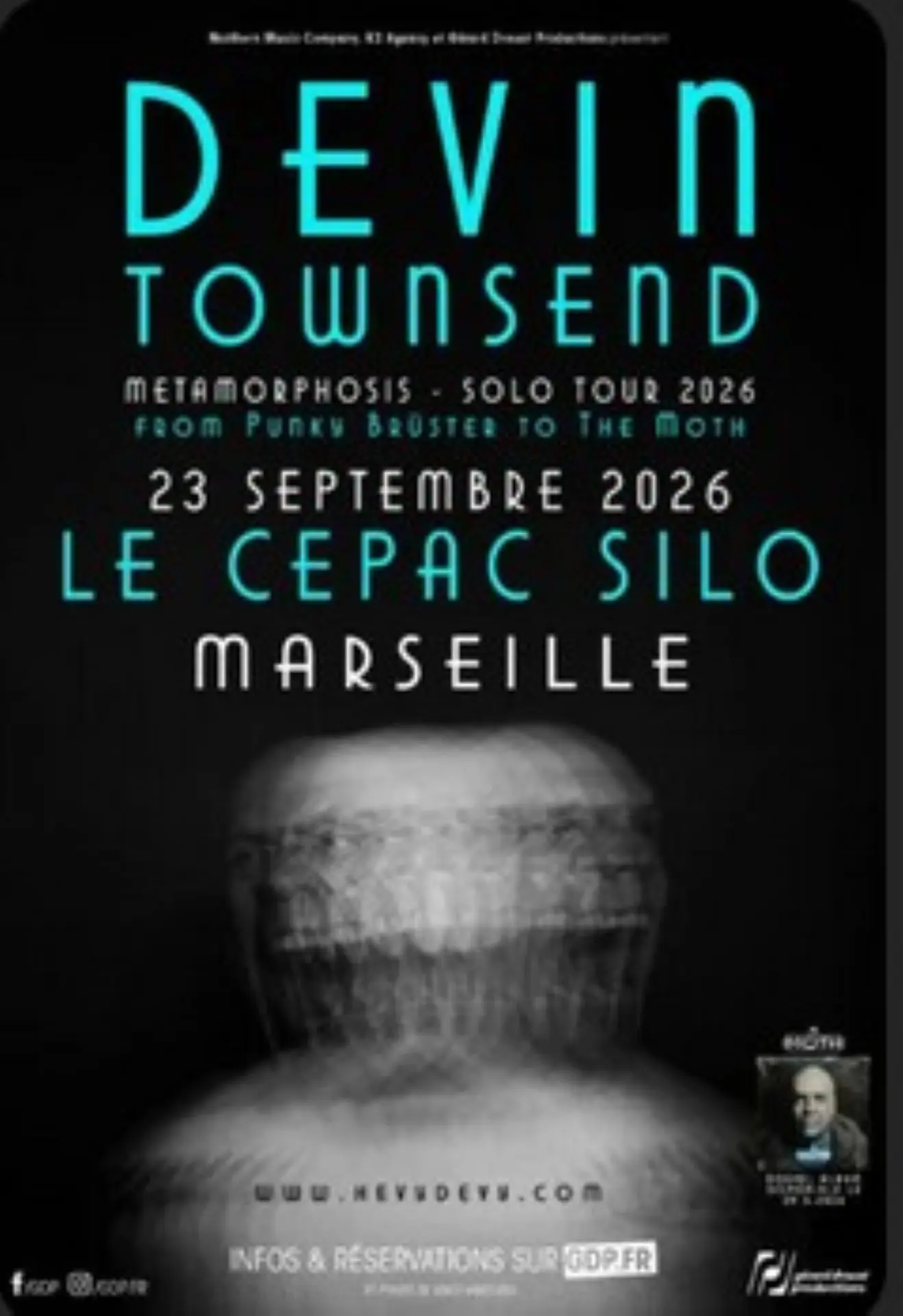 Devin Townsend - Metamorphosis - Solo Tour 2026