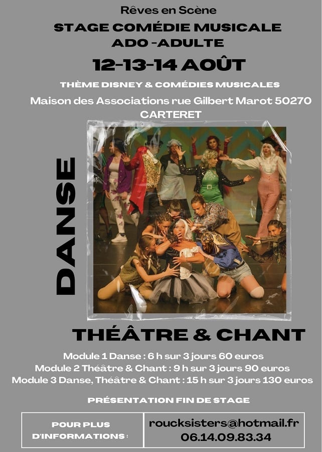 Stage de comédie mudicale ado / adulte