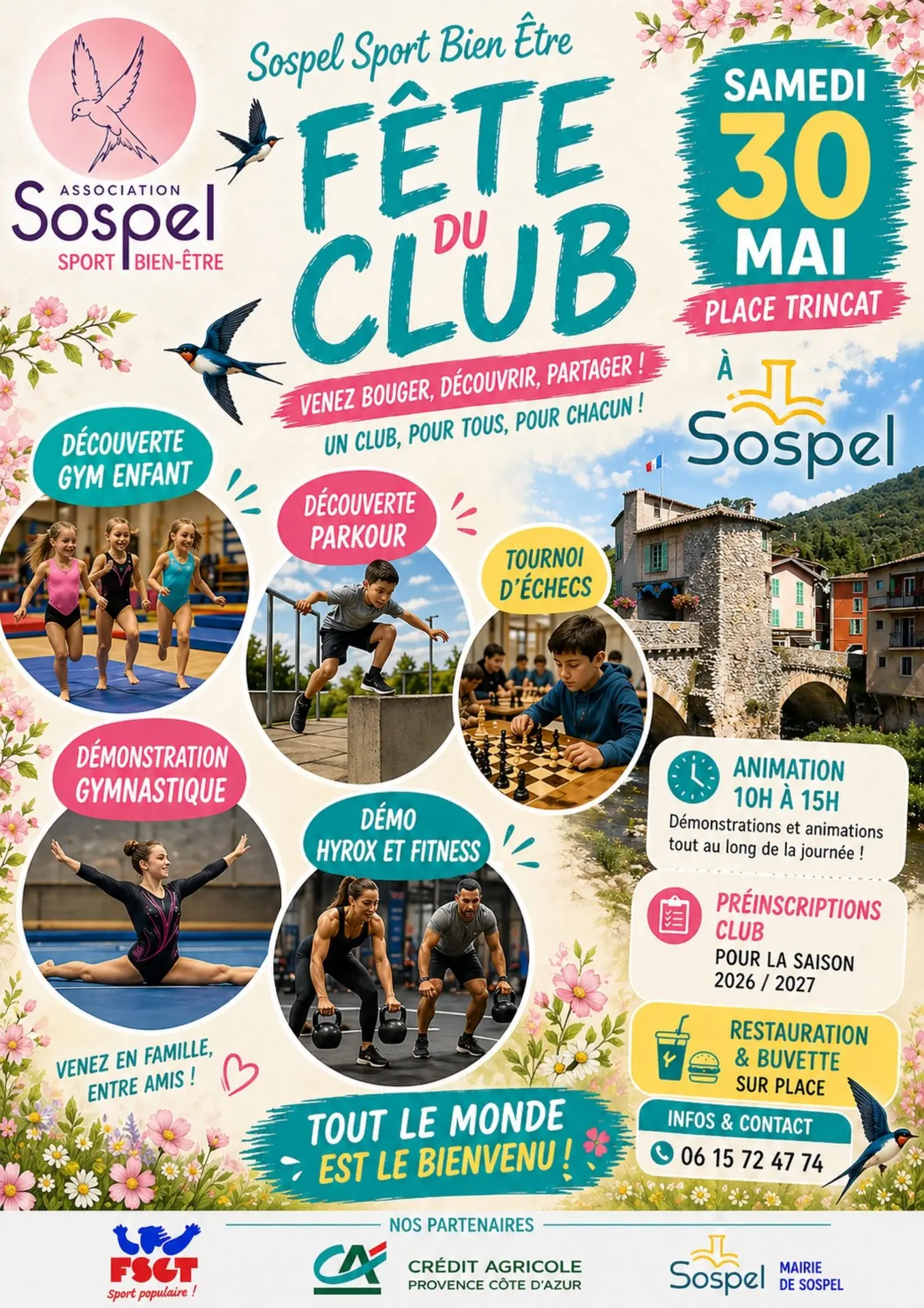 Sospel sport bien-être "Fête du club"