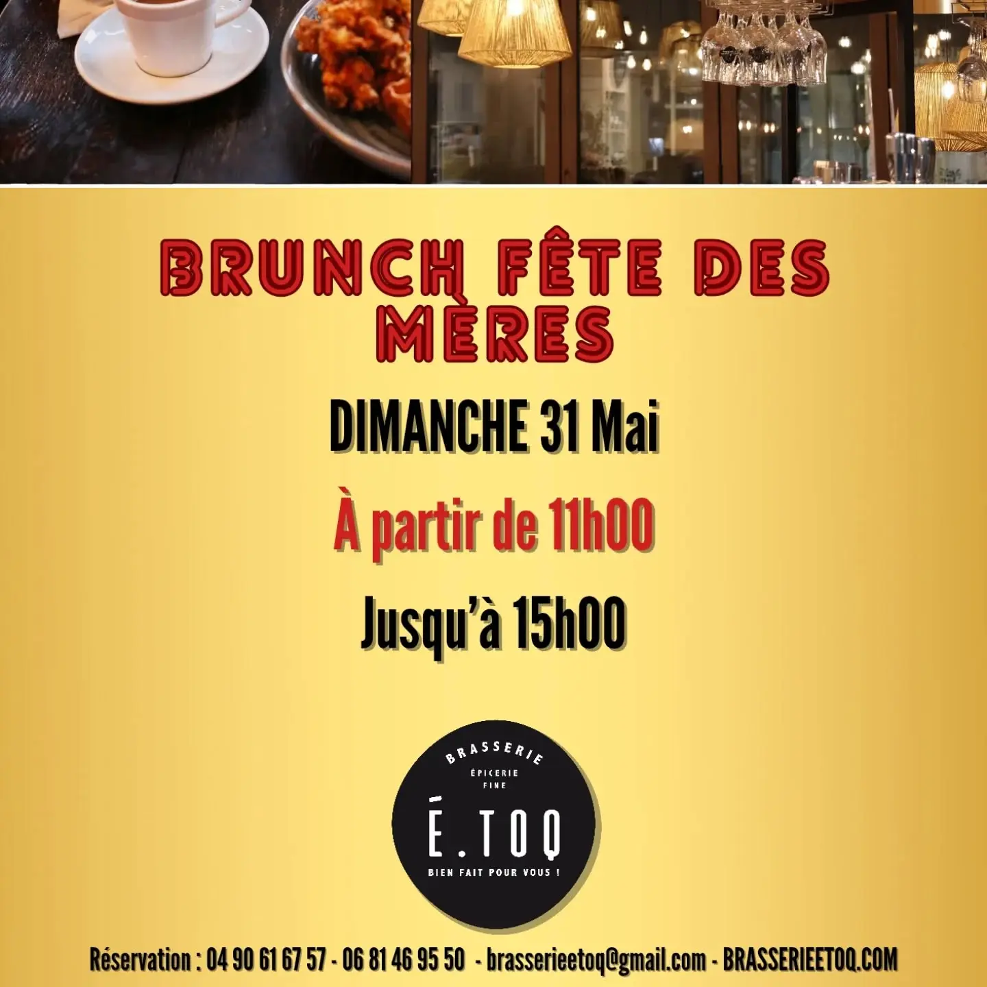 Brunch fête des mères