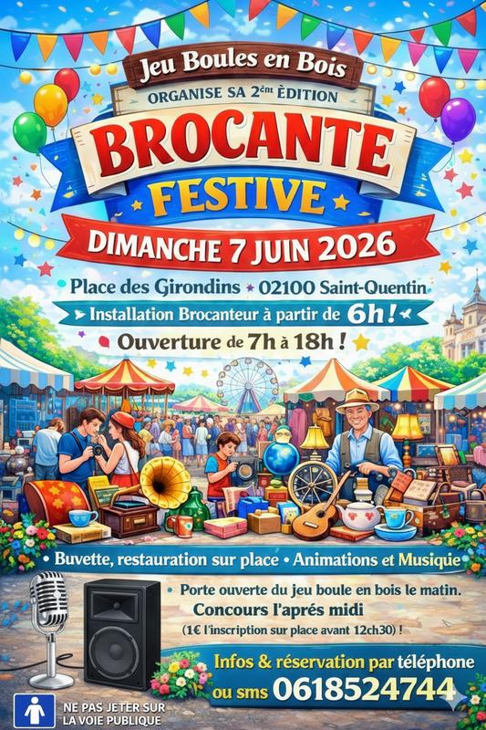 Brocante festive de quartier