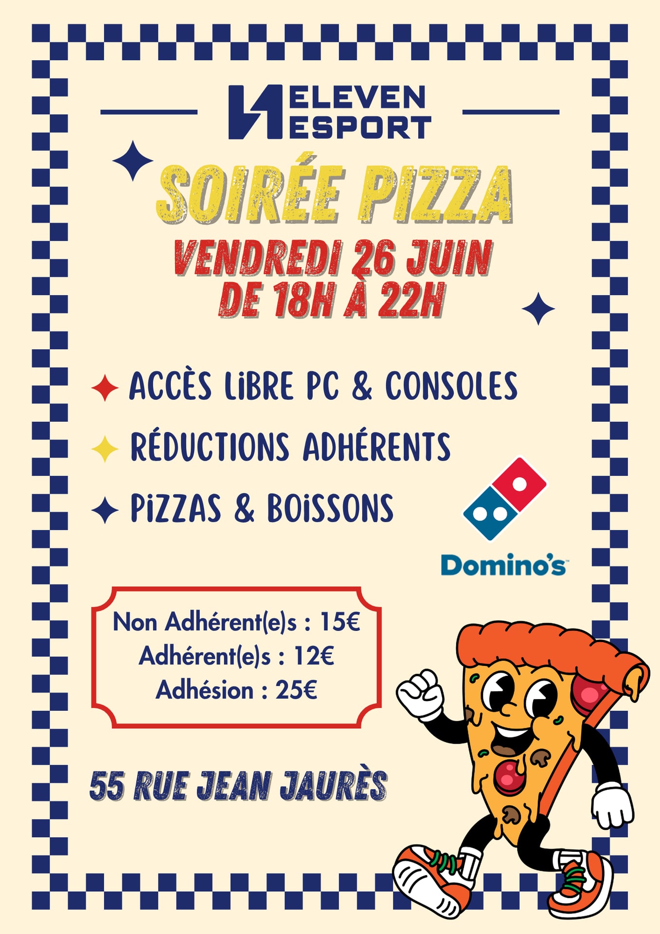 Soirée pizza et jeux vidéos