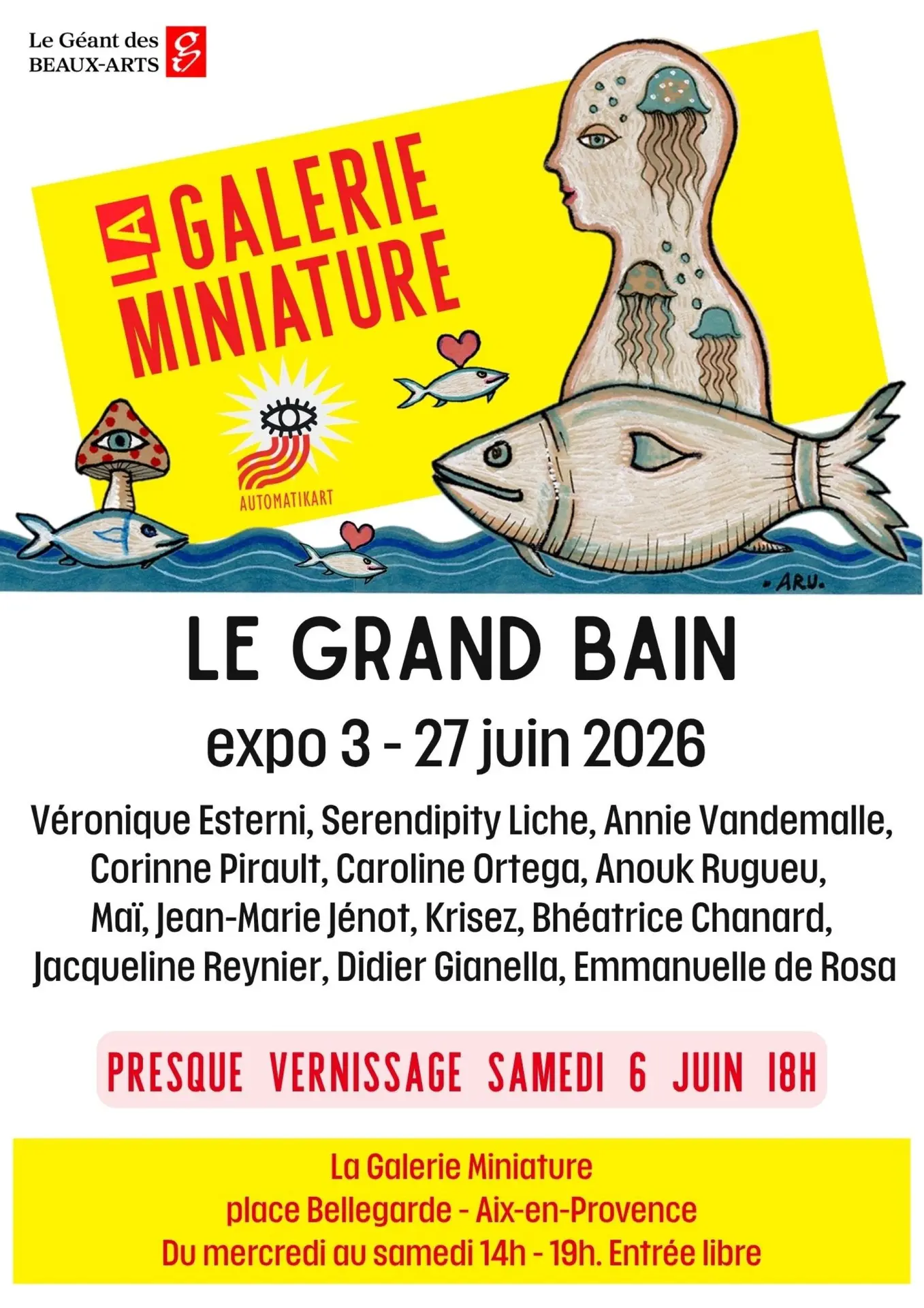Exposition : Le grand bain de juin