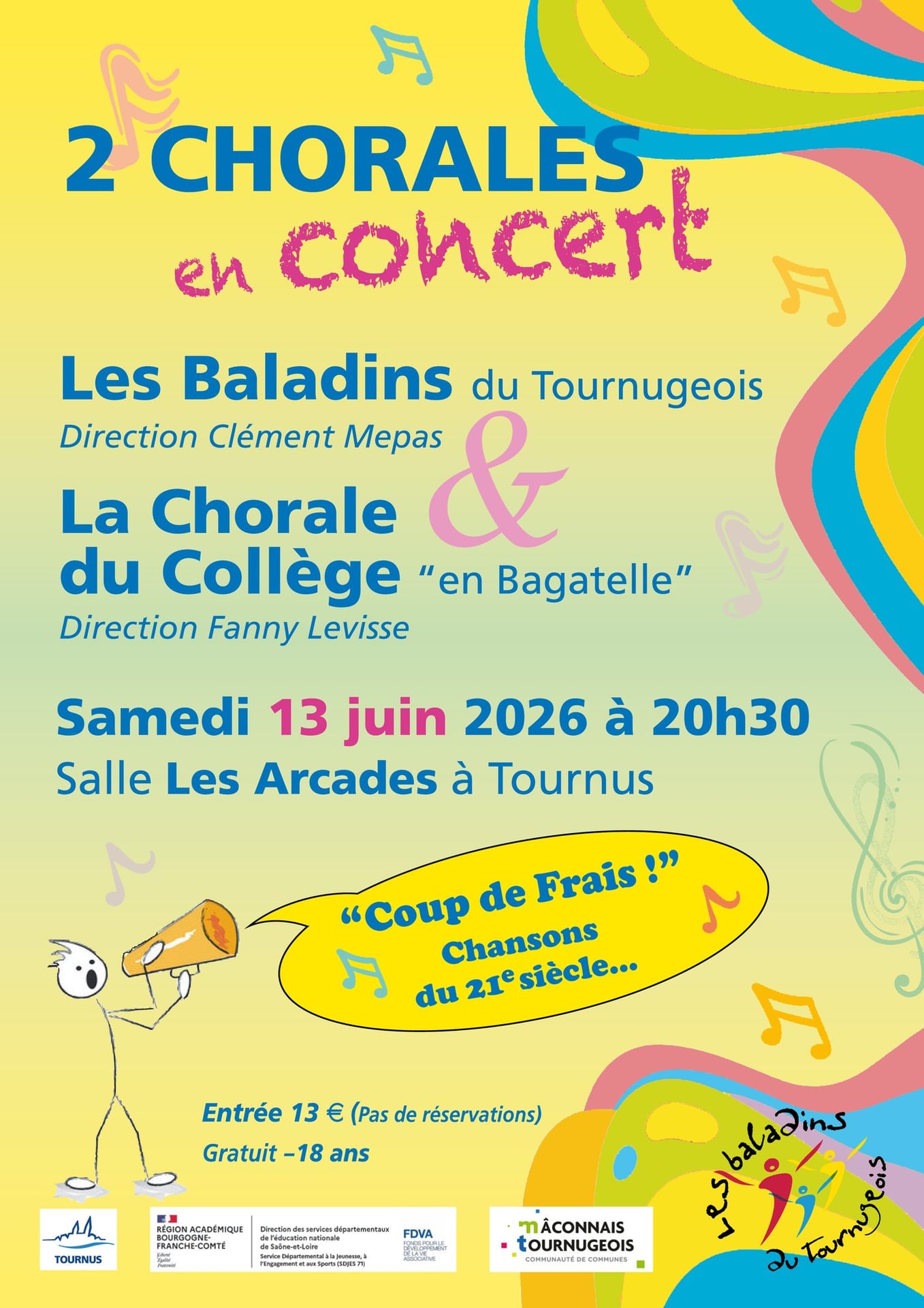 Concert des Baladins du Tournugeois