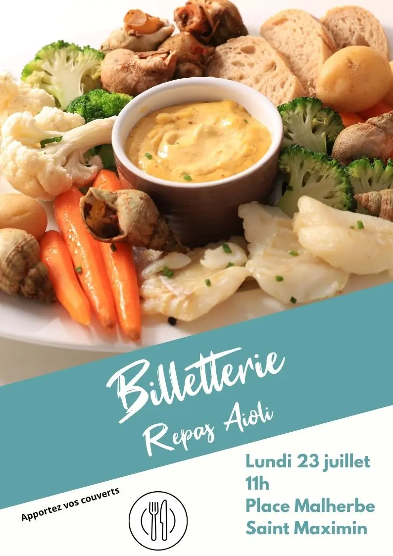 Repas : Aïoli | Fêtes de Sainte Marie-Madeleine