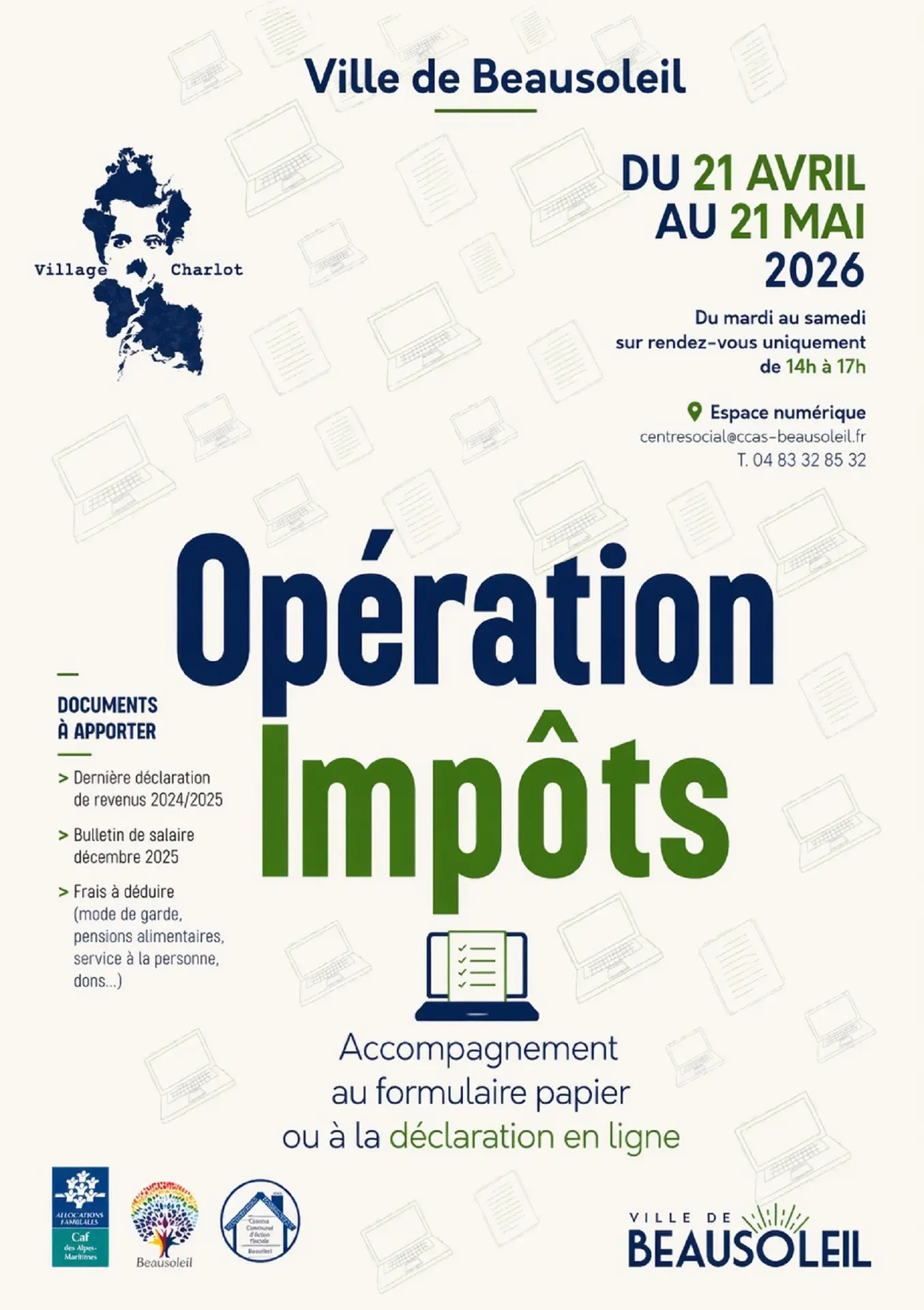 Village Charlot : Opération impôts