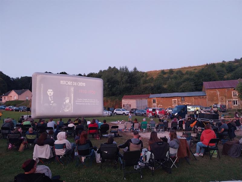 Cinéma plein air à Avioth