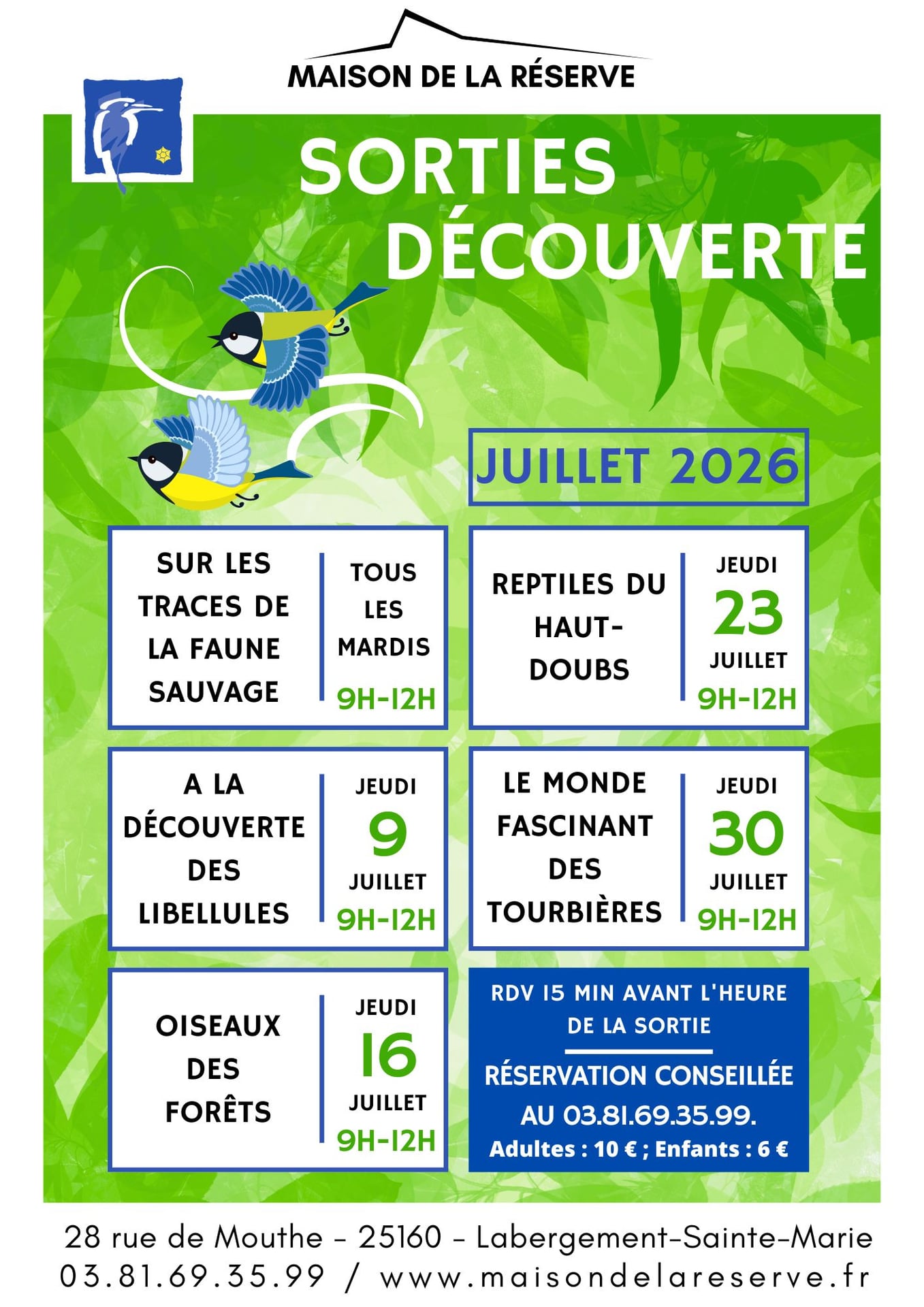 Sortie découverte - Sur les traces de la faune sauvage
