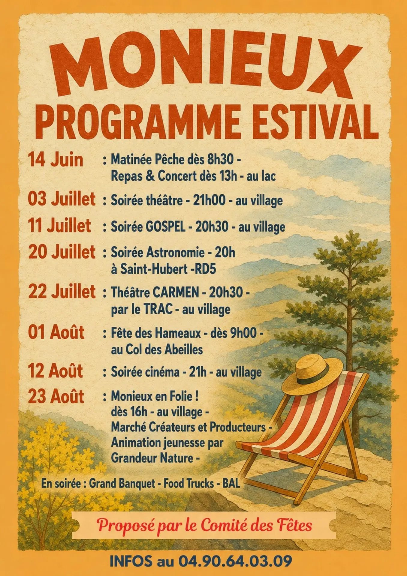 Fête du lac de Monieux