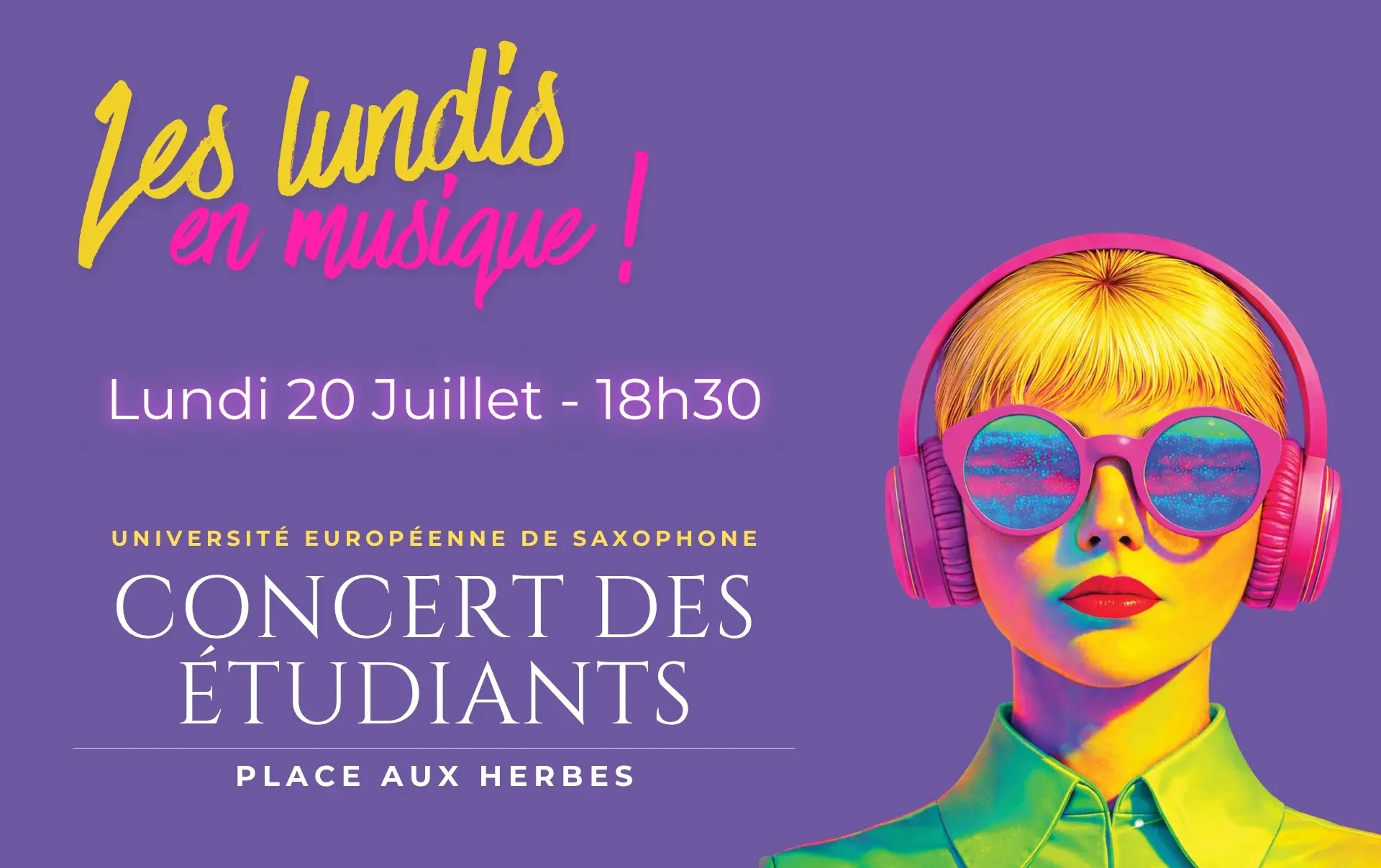 Concert des étudiants - Université Européenne de Saxophone