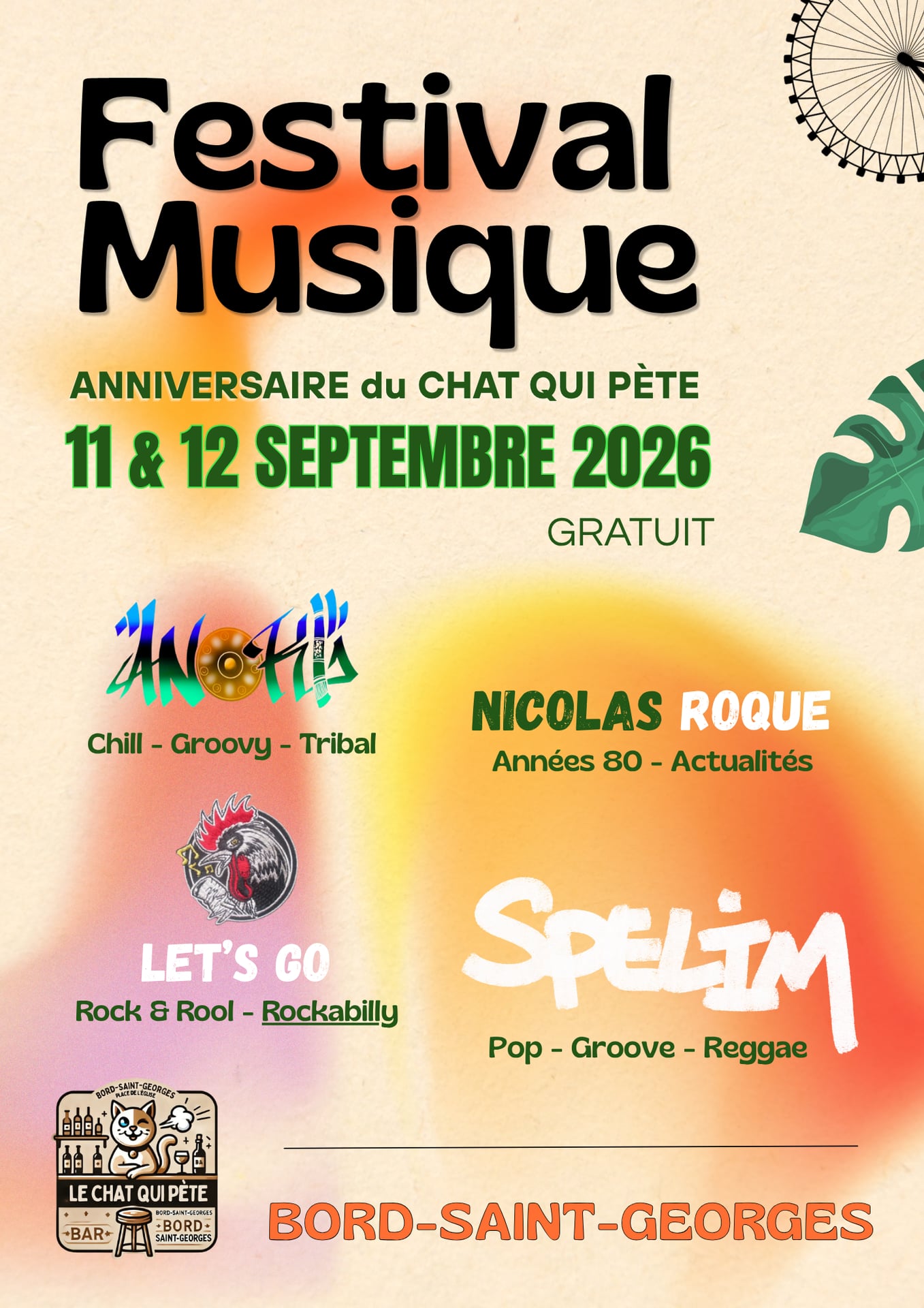 LE CHAT QUI PÈTE FÊTE SON 1ER ANNIVERSAIRE !