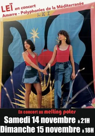 Concert : Lei -amarres, polyphonies méditerranéennes