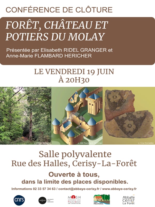 Conférence "Forêt, château et potiers du Molay"