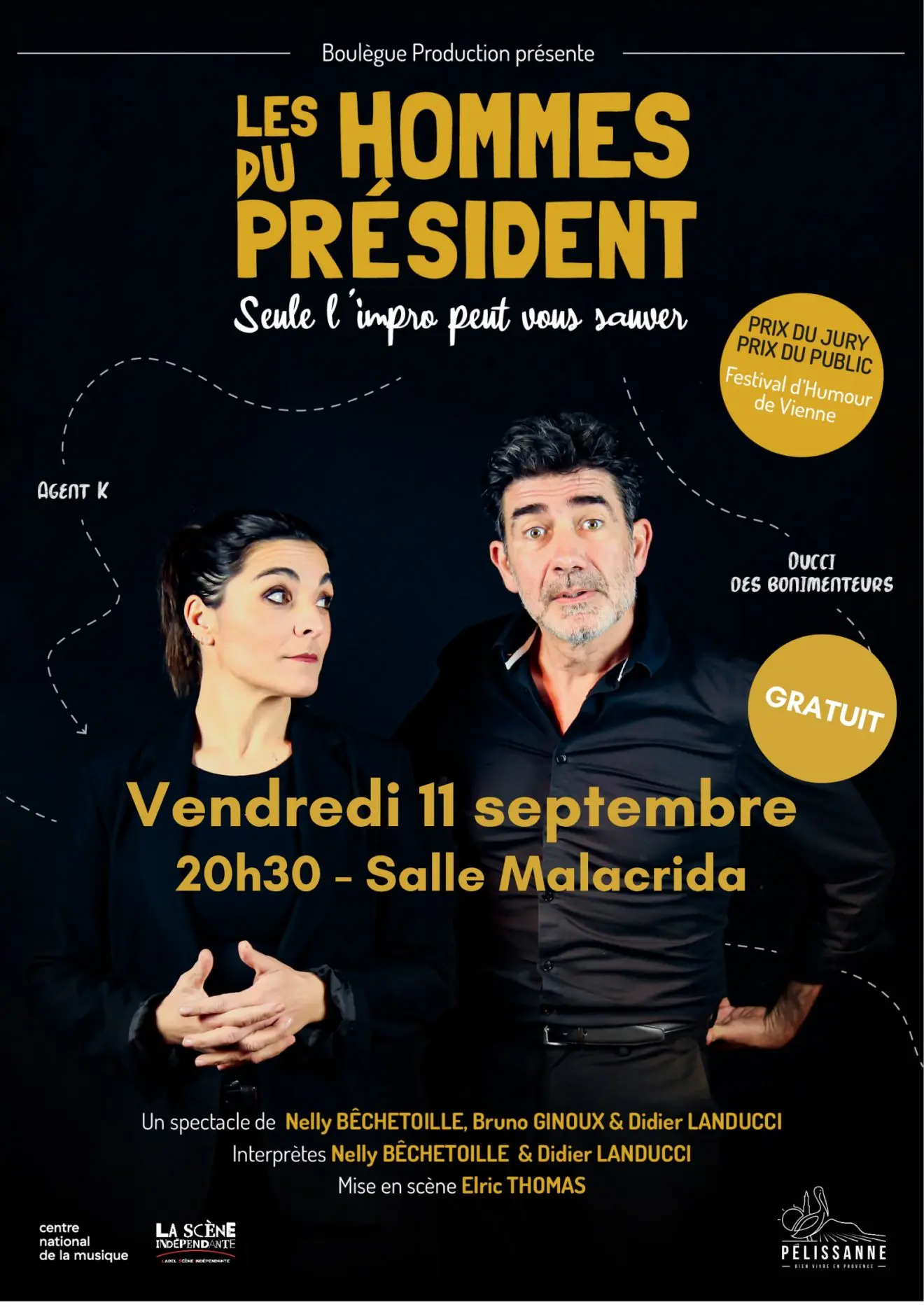 Théâtre d'improvisation : "Les Hommes du Président"