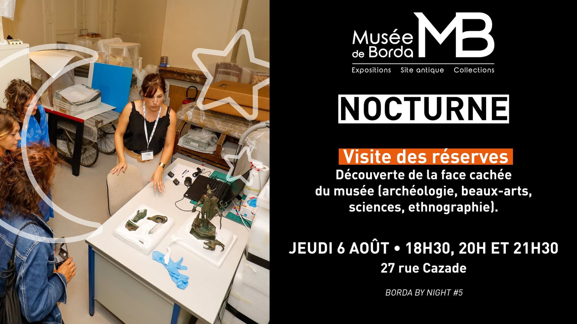 Nocturne au Musée de Borda