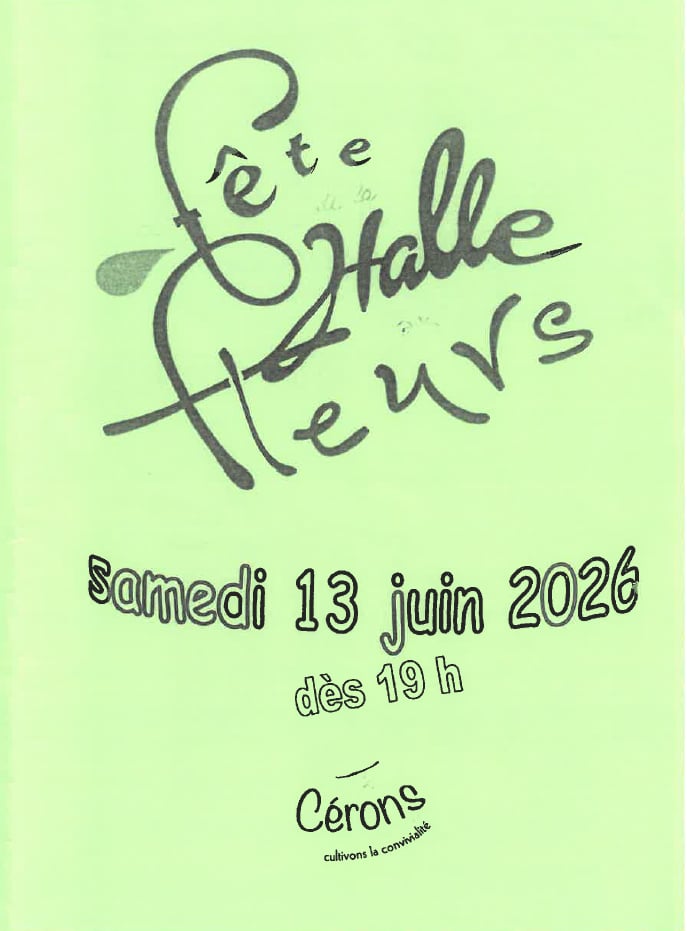 Marché de la halle aux fleurs