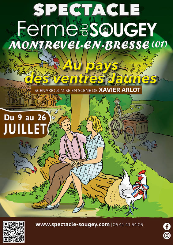 Spectacle du sougey " aux pays des ventres Jaunes"