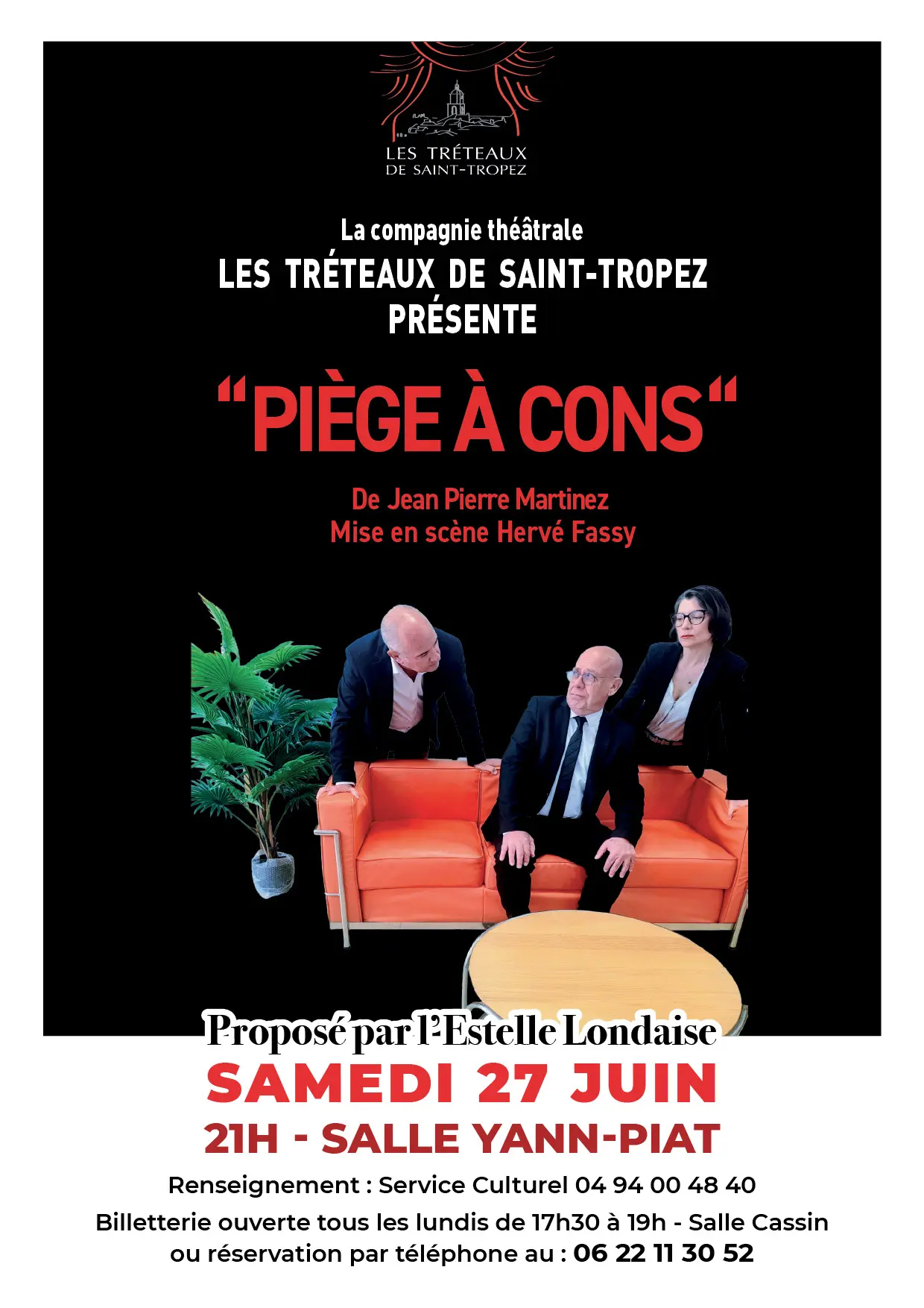 Théâtre : "Piège à cons..."